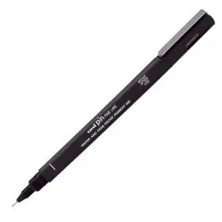روان‌نویس راپید مشکی 0.3 Uniball PIN03-200s